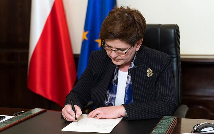 Fot. Premier Beata Szydło