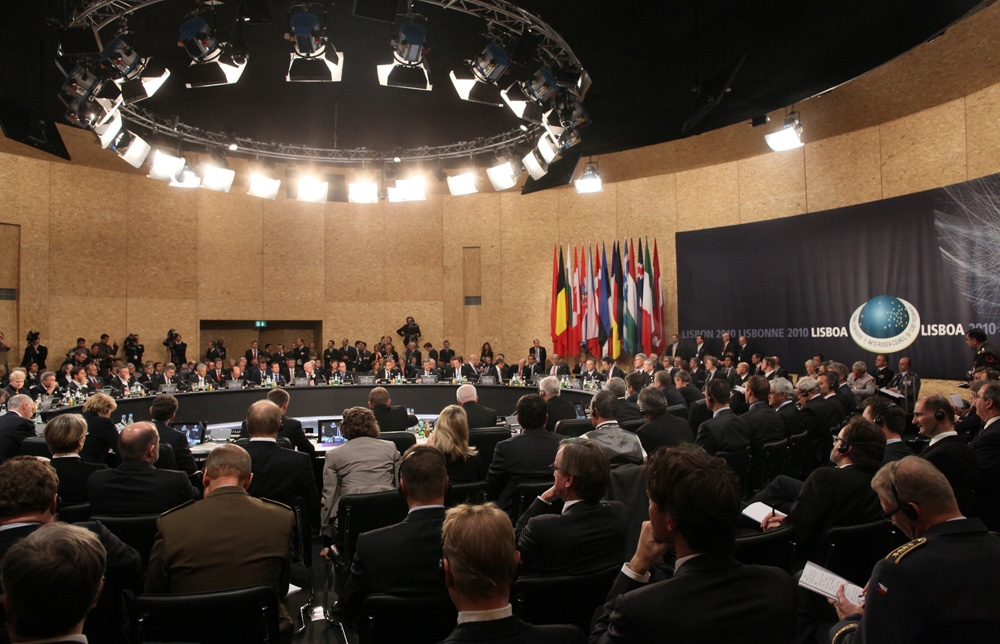 Szczyt NATO w Lizbonie, 20 listopada 2010. Fot. Kancelaria Prezydenta RP