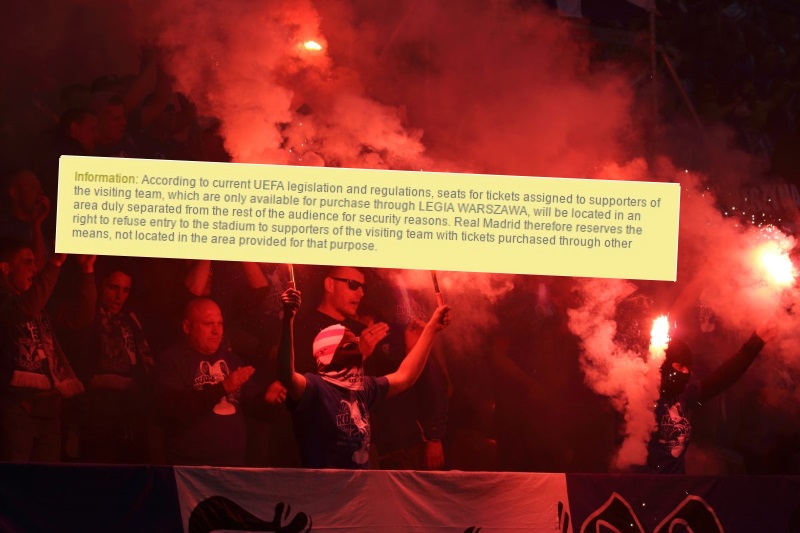 Mecz Legii z Lechem Poznań 2 maja 2015 roku. Fot. Tomasz Bidermann / Shutterstock / Oficjalna strona internetowa klubu Real Madryt