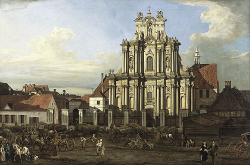 Kościół Wizytek na obranie Canaletta