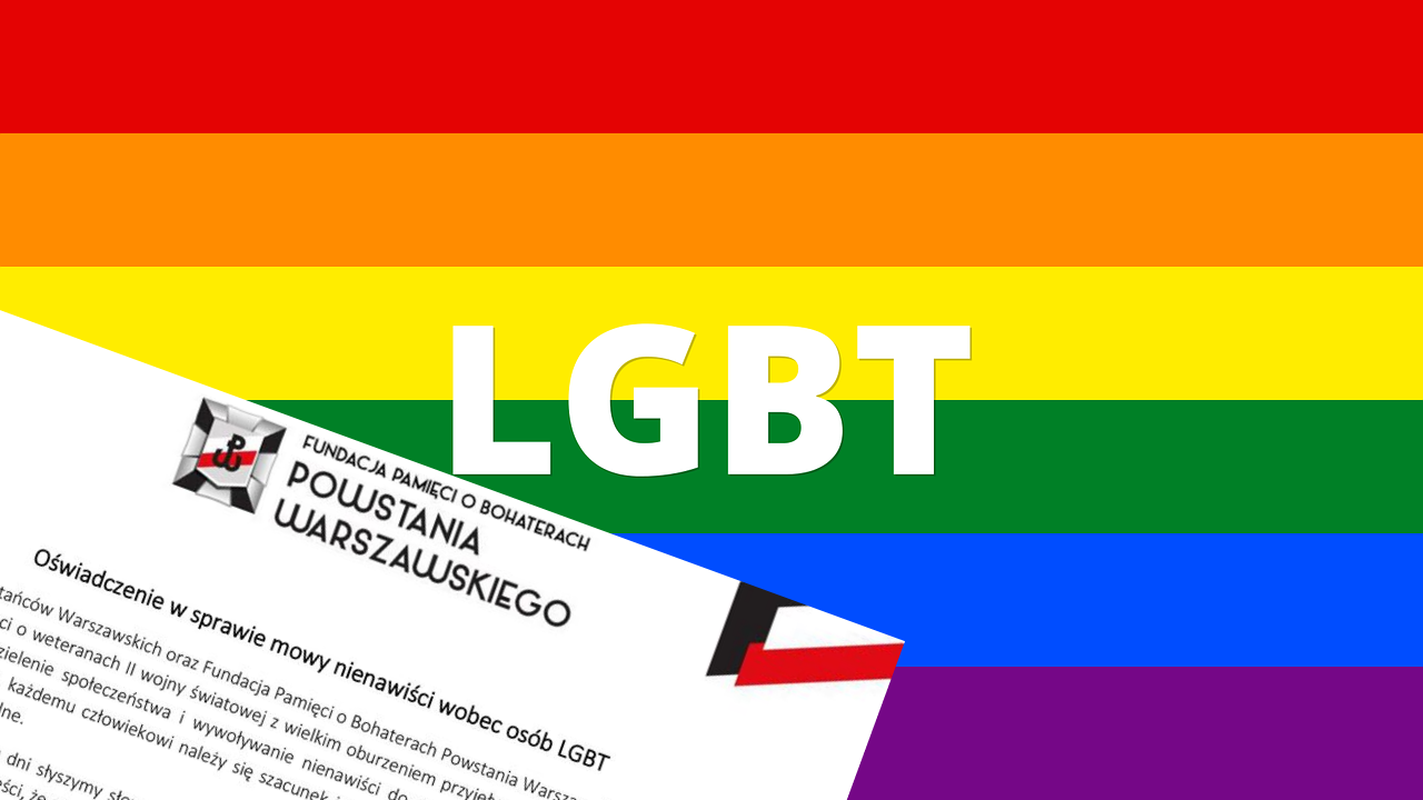 Oświadczenie w sprawie mowy nienawiści wobec osób LGBT Padły mocne