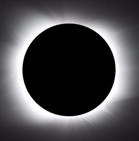 Całkowite zaćmienie Słońca / Fot. Wikia