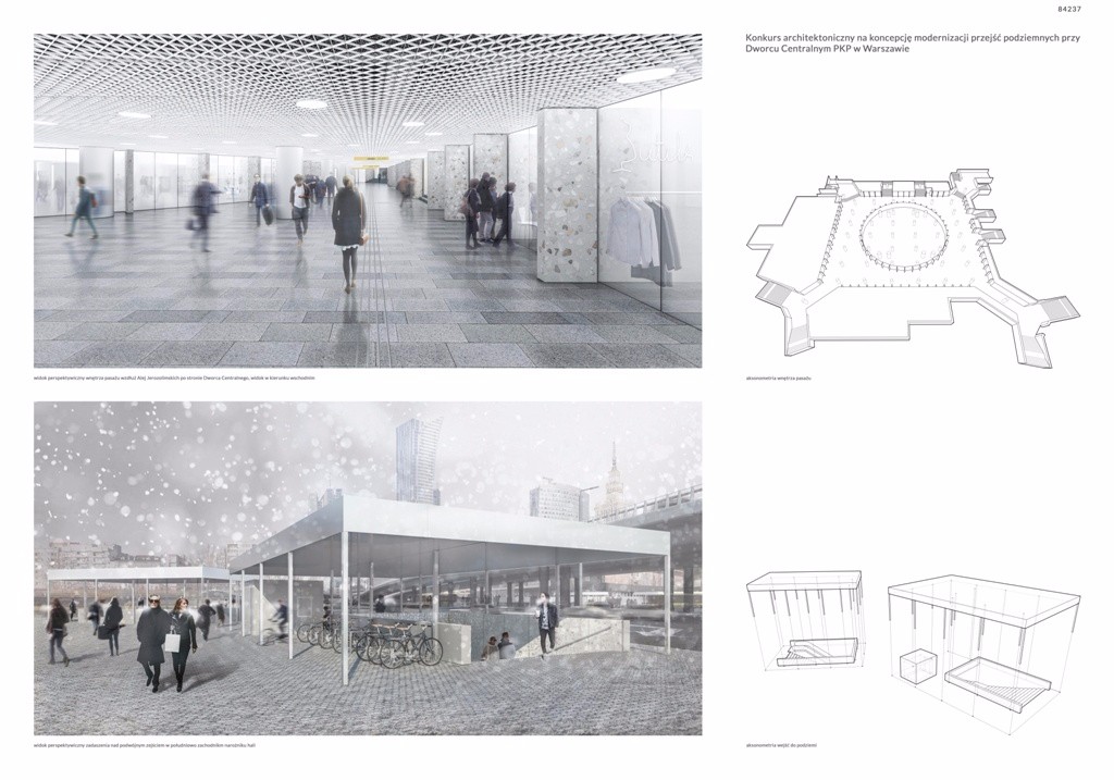 Koncepcja przebudowy podziemi. Fot. ZDM