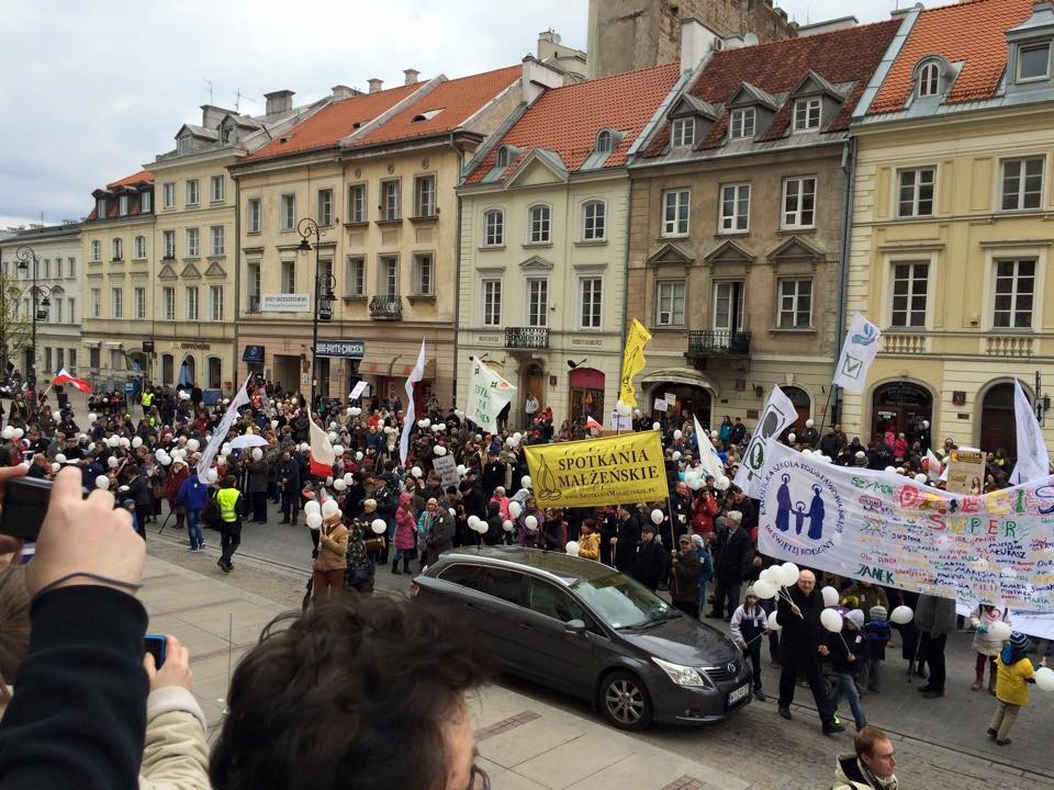 Marsz Świętości Życia. Fot. Facebook, profil akcji