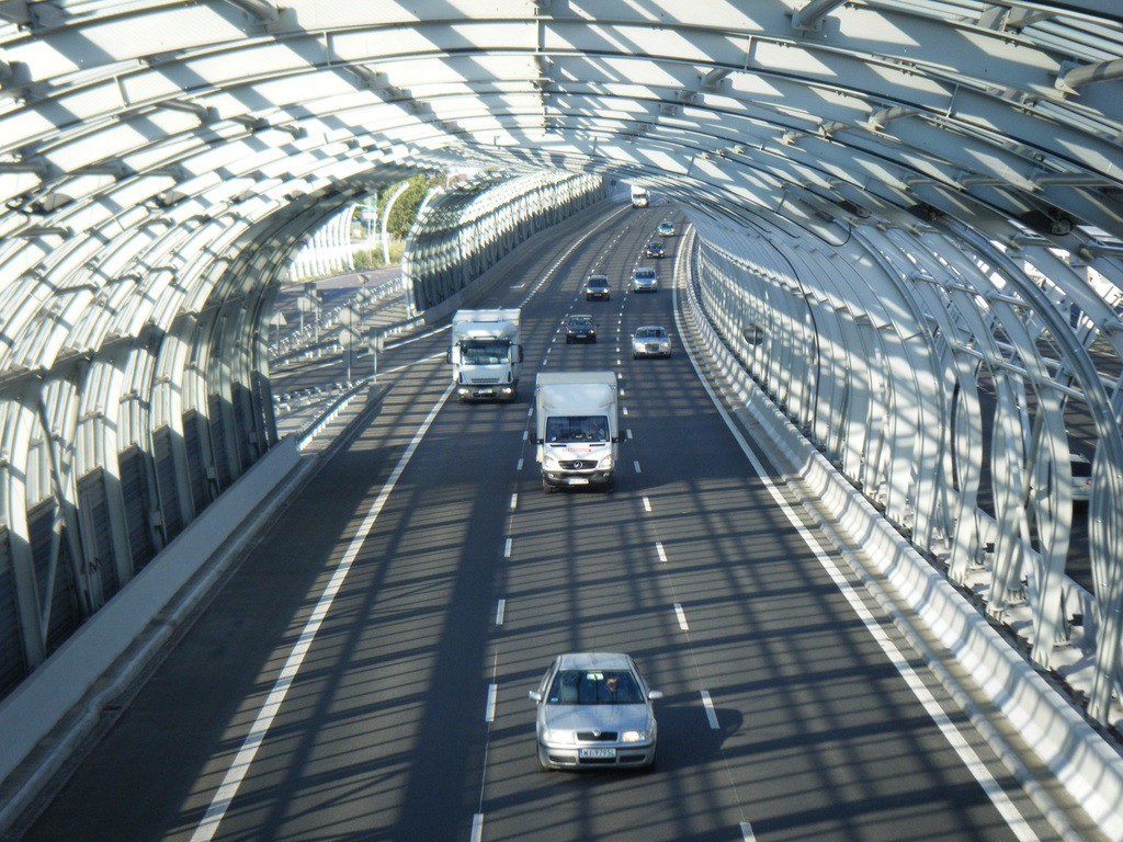 Trasa Toruńska, to warszawski odcinek trasy S8. Fot. Wikipedia