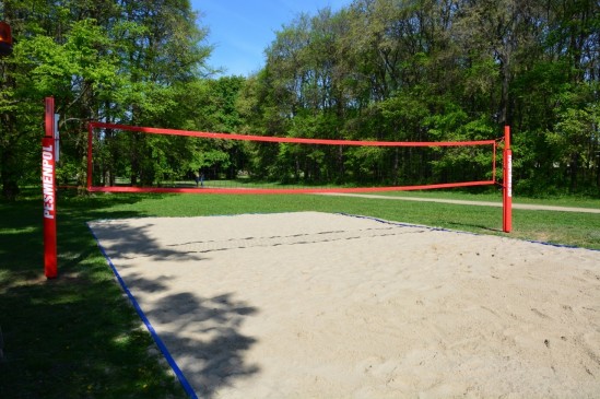 Boisko do siatkówki zrealizowane z budżetu obywatelskiego