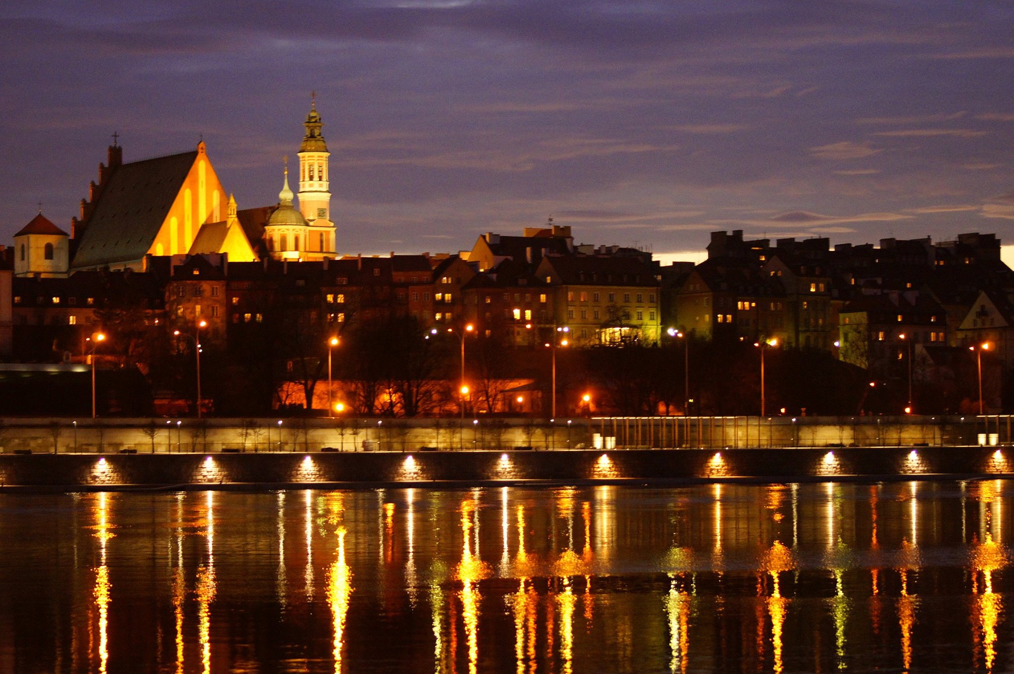 Starówka układa się do snu / fot. Małgorzata Budziszewska