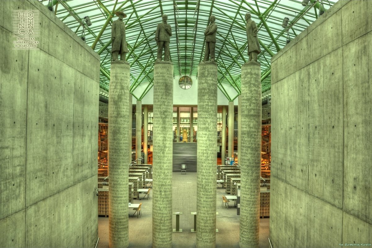 Biblioteka Uniwersytetu Warszawskiego. Fot. buw.uw.edu.pl