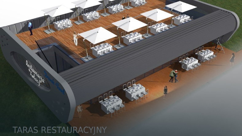 Wizualizacja nowego obiektu na lotnisku Warszawa Modlin. Fot. Materiały prasowe