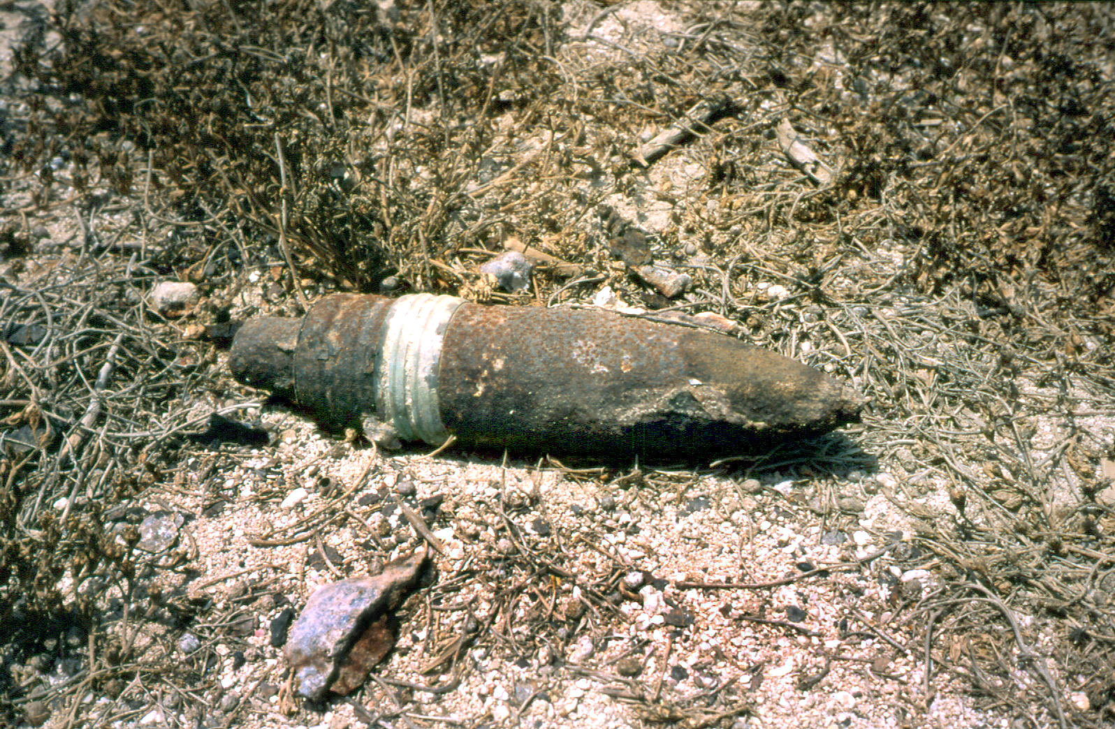 Niewybuch - zdjęcie poglądowe. Fot. Wikipedia