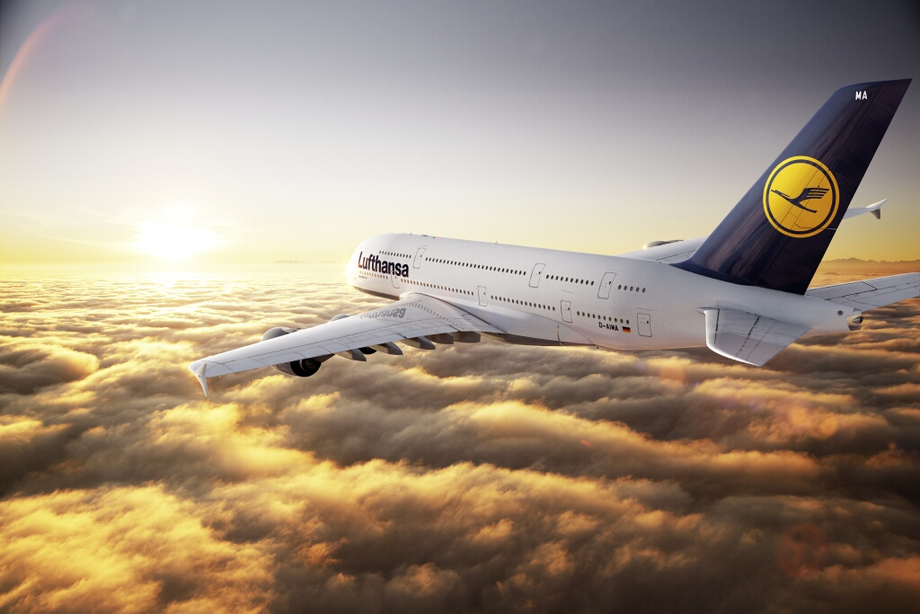 Samolot sieci Lufthansa