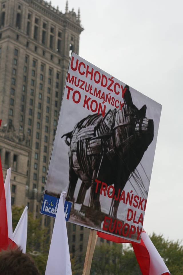 Fot. strona wydarzenia "Polacy przeciw imigrantom" / Facebook