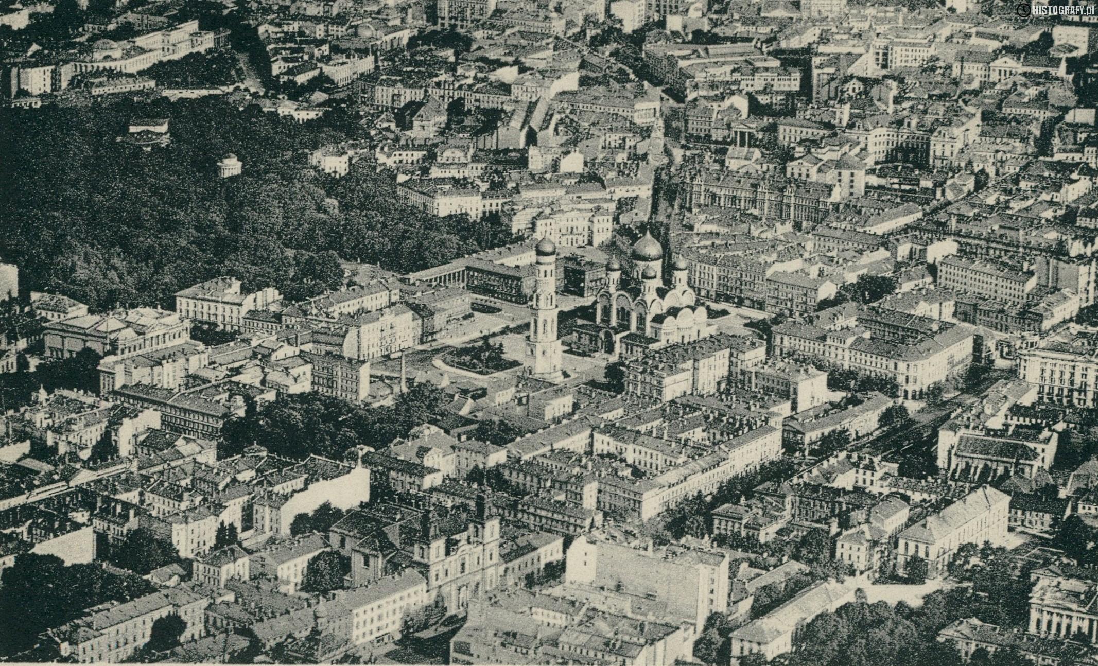 Panorama Warszawy z 1915 roku. Fot. Histografy.pl
