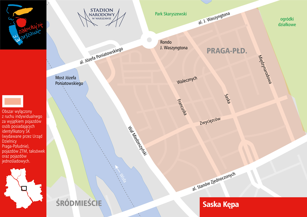 Fot. Informacje o inwestycjach i remontach ulic Warszawy
