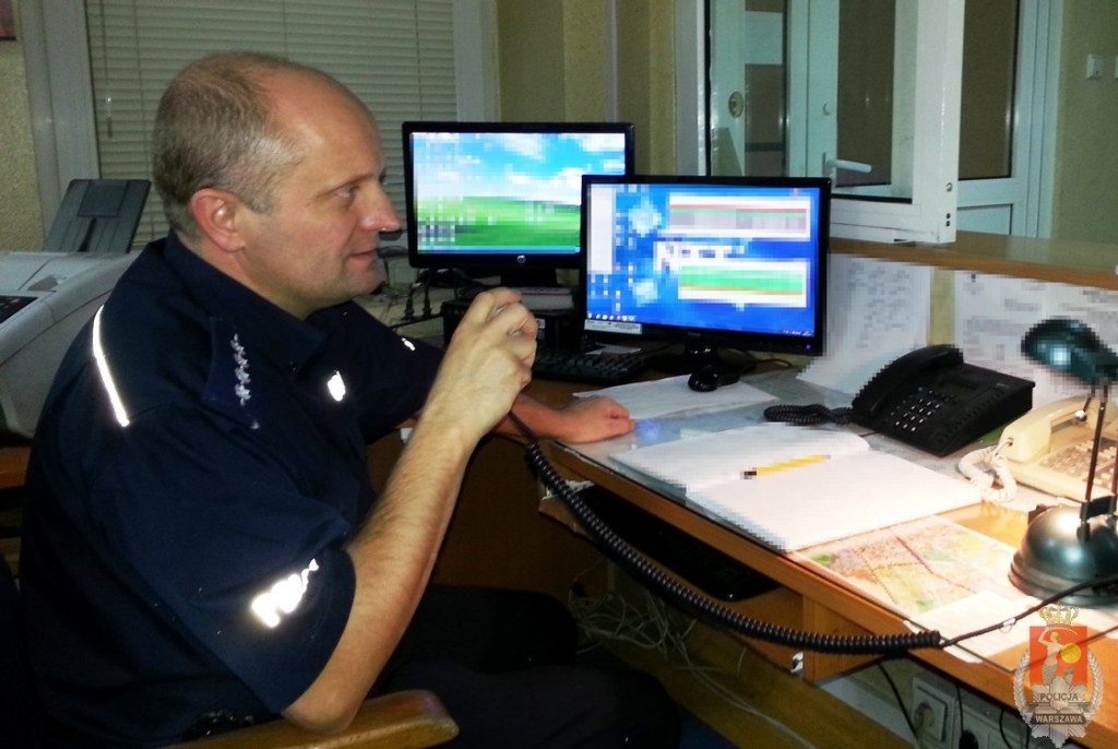 Z-ca Oficera Dyżurnego asp. szt. Zbigniew Krasny/fot. Policja