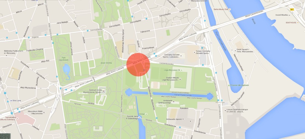 Fot. Google Maps / grafika: Warszawa w Pigułce