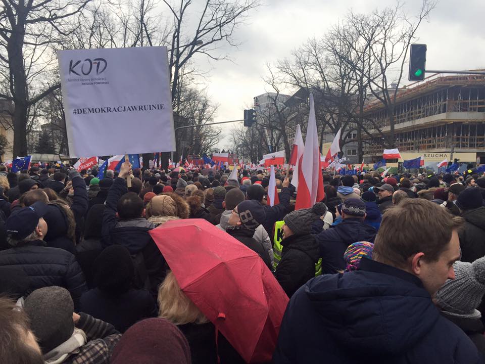 Fot. Manifestacja "Obywatele dla demokracji"