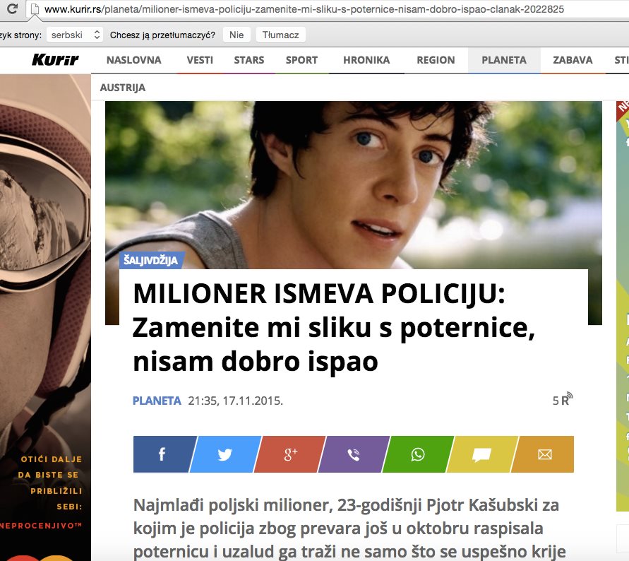 Fot. Piotr Kaszubski, Facebook