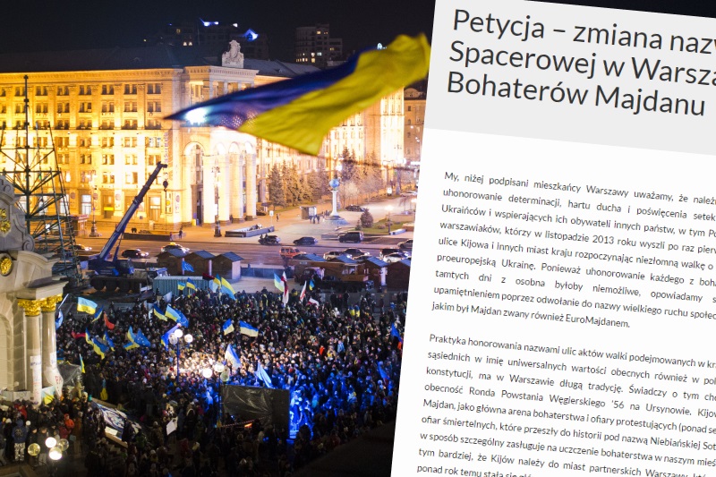 Euromajdan w Kijowie. Fot. Evgeny Feldman / Wikimedia