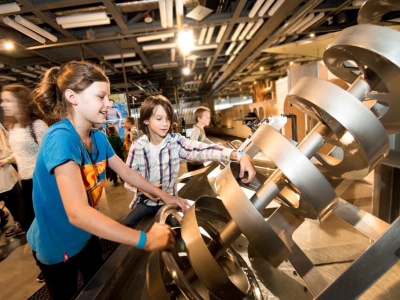 fot. P. Sadurski Centrum Nauk Kopernik pełne zimowych niespodzianek