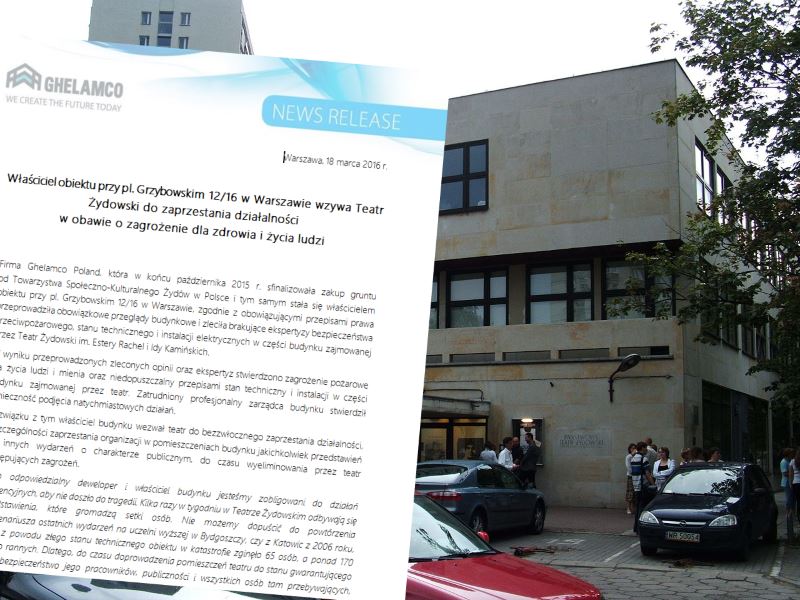 Teatr Żydowski. Fot. Tadeusz Rudzki /  Wikipedia