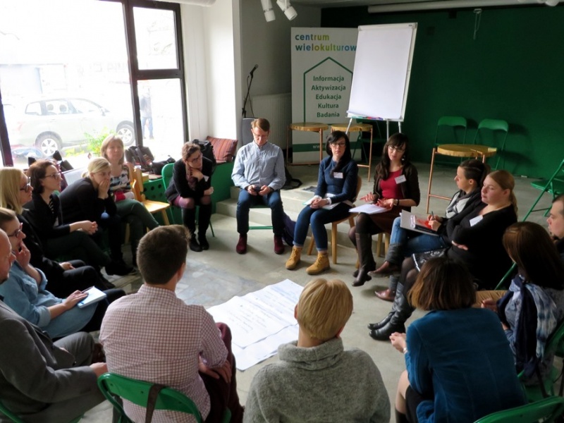fot. Centrum Wielokulturowe w Warszawie Rekomendacje dla polityki miejskiej wobec uchodźców