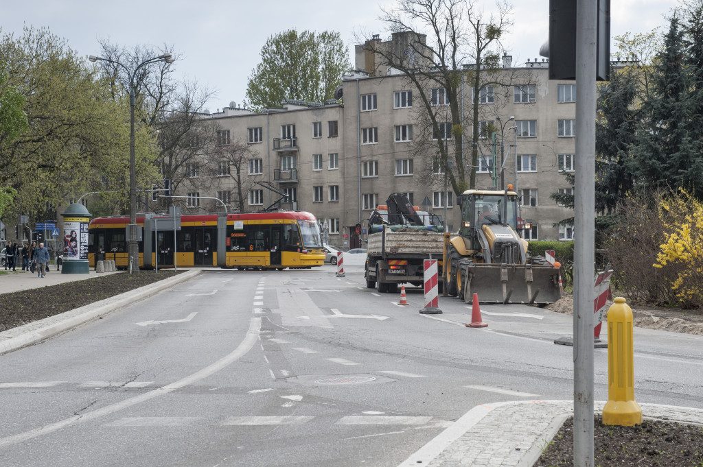 Plac Wilsona przed frezowaniem. Fot. ZDM