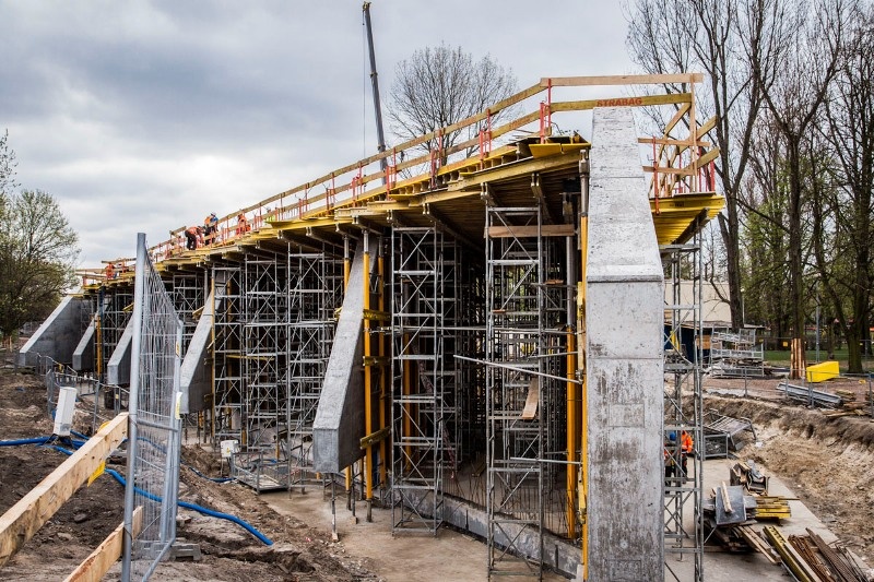 Trasa Świętokrzyska. Fot. E. Lach / UM Warszawa