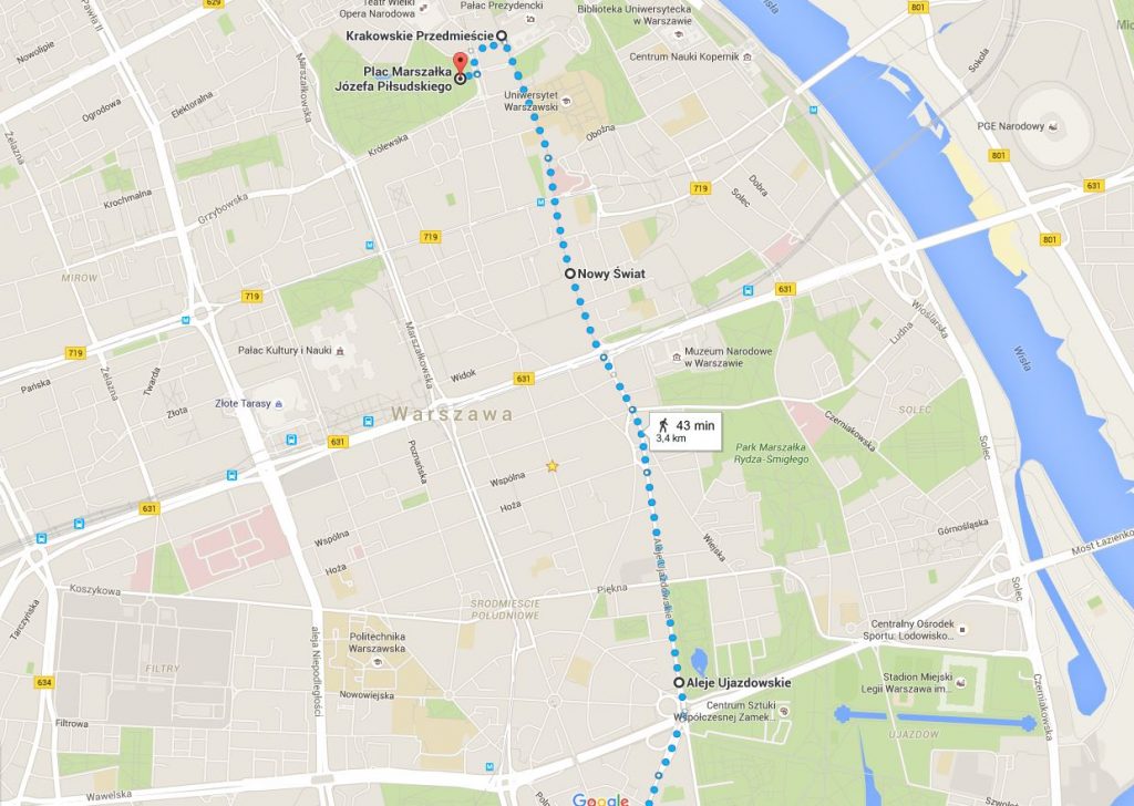 Fot. Google Maps / Wykonanie: Warszawa w Pigułce