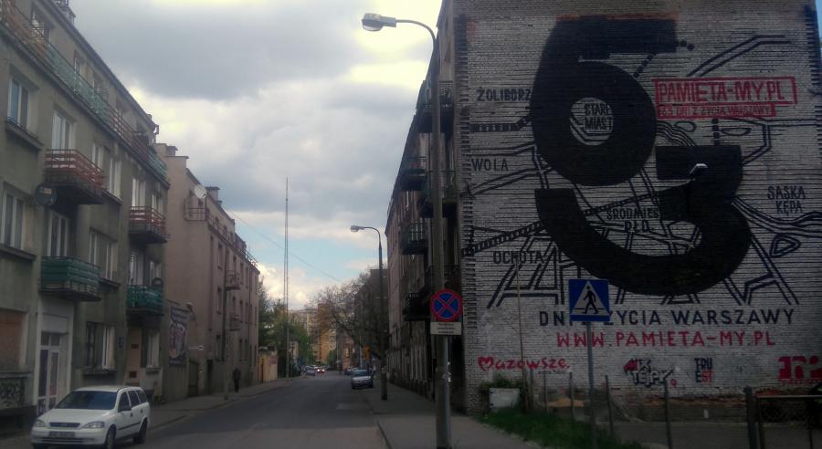 Mural pamięci Ireny Rokicińskiej. Fot. Paweł Tomczyk