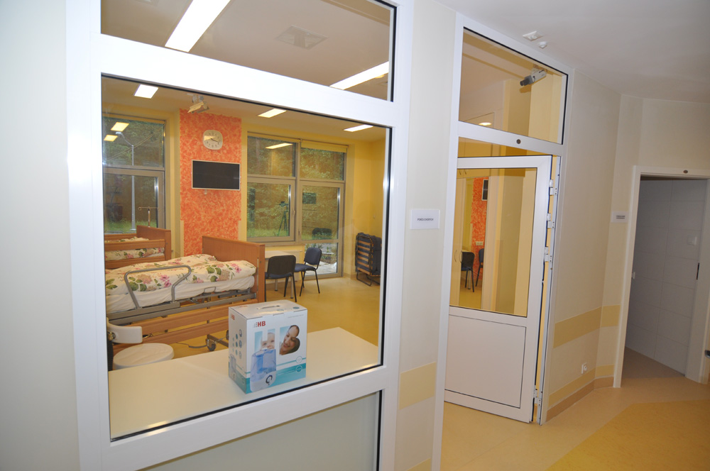 Pokój pacjenta w Klinice Budzik. Fot. klinikabudzik.pl