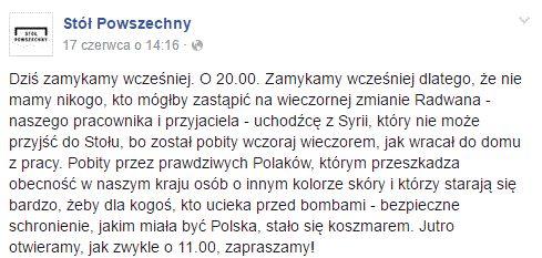 Fot. facebook/Stół Powszechny
