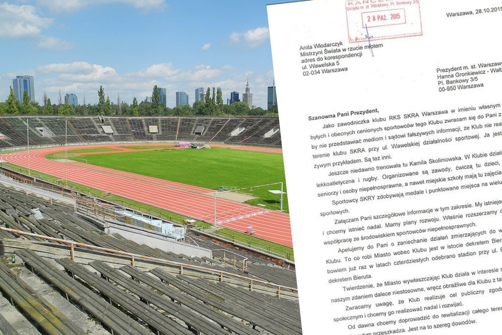 Stadion Skry. Fot. RKS Skra