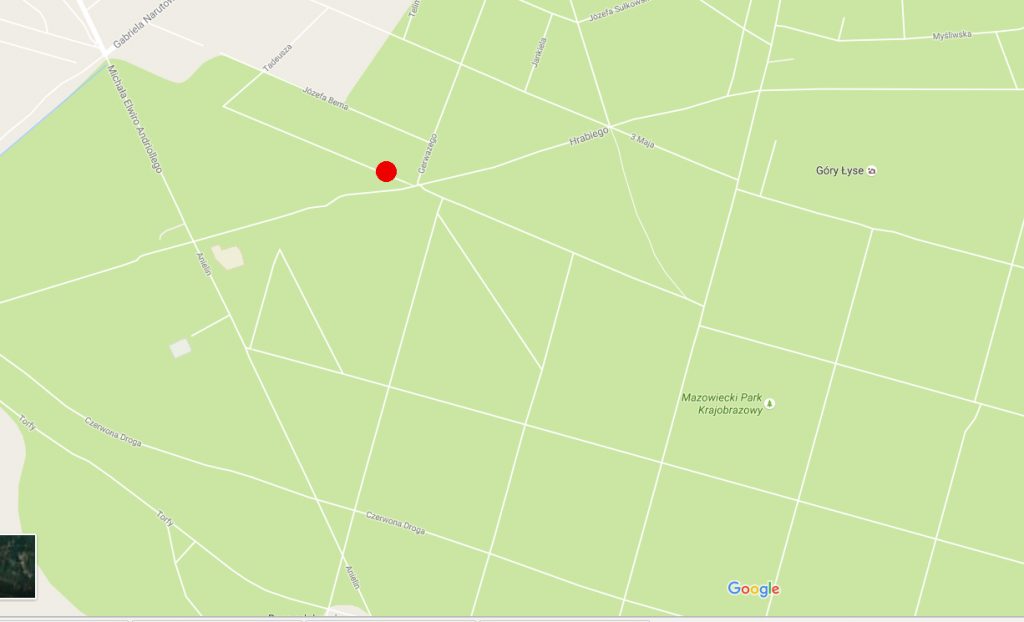 Miejsce w którym zostało wykonane zdjęcie. Fot. Czytelnik Damian