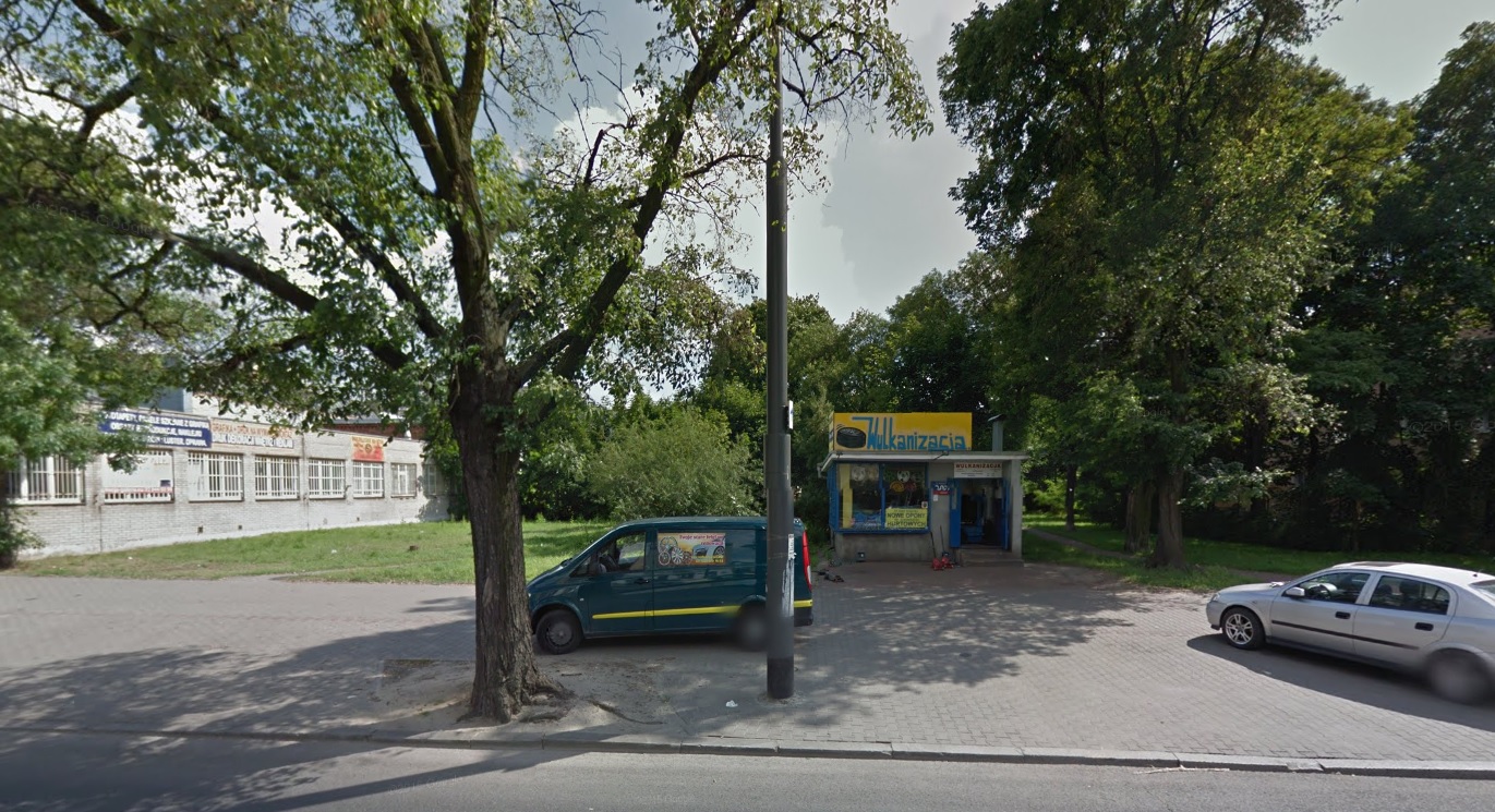 Miejsce cmentarza współcześnie/ fot. Google Street View