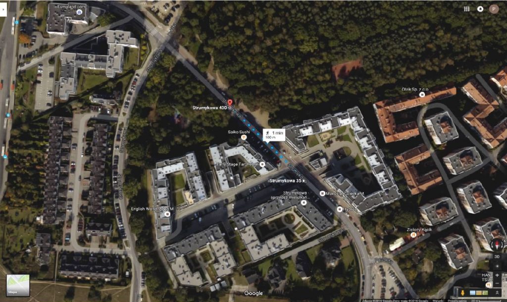 Fot. Zarząd Osiedla Strumykowa / Google Maps