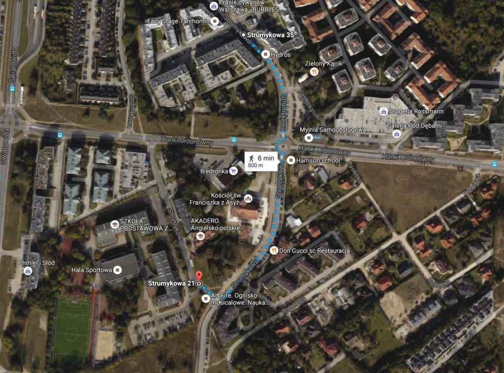 Fot. Zarząd Osiedla Strumykowa / Google Maps