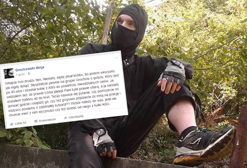 Fot. Facebook / Grochowski Ninja
