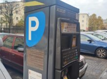 Parkometr w Strefie Płatnego Parkowania w Warszawie. | Fot. Warszawa w Pigułce.