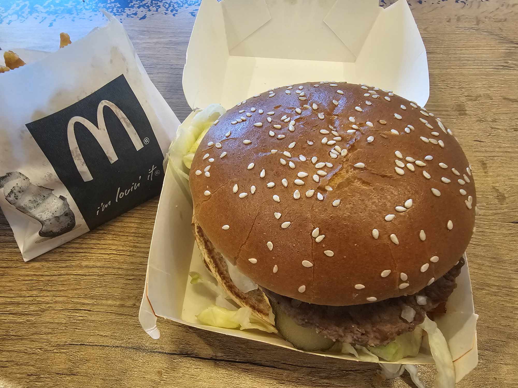 Crowds at McDonald's. Two new Big Mac flavors, new sauce and grated ...