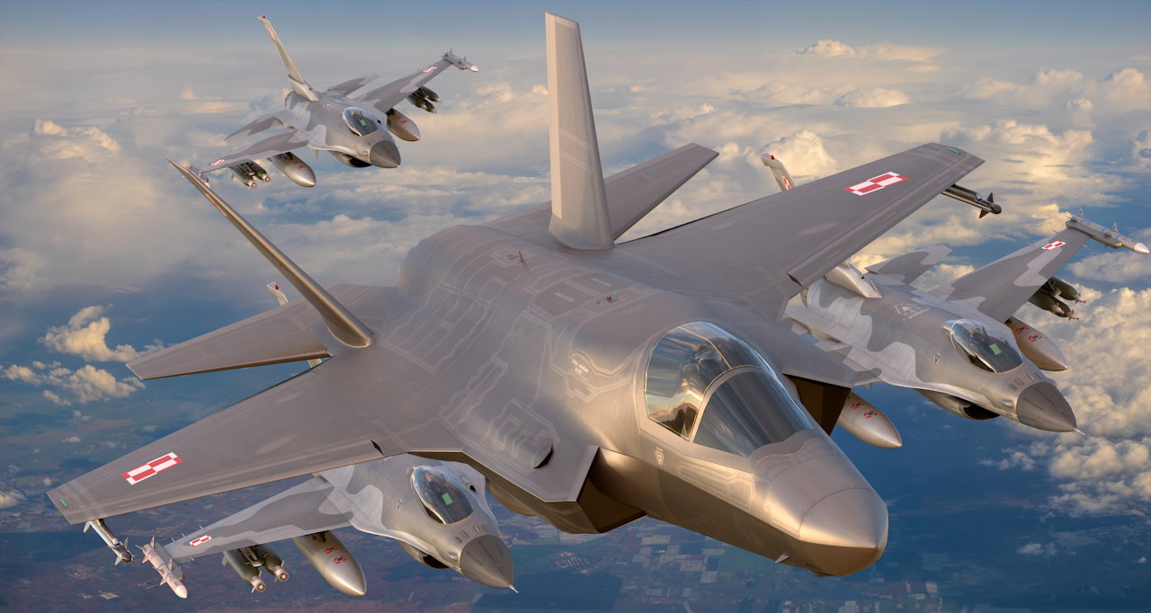 Polskie myśliwce przechwyciły rosyjski samolot. Jest komunikat DORSZ