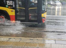 Ulewa w Warszawie. | Fot. Warszawa w Pigułce.