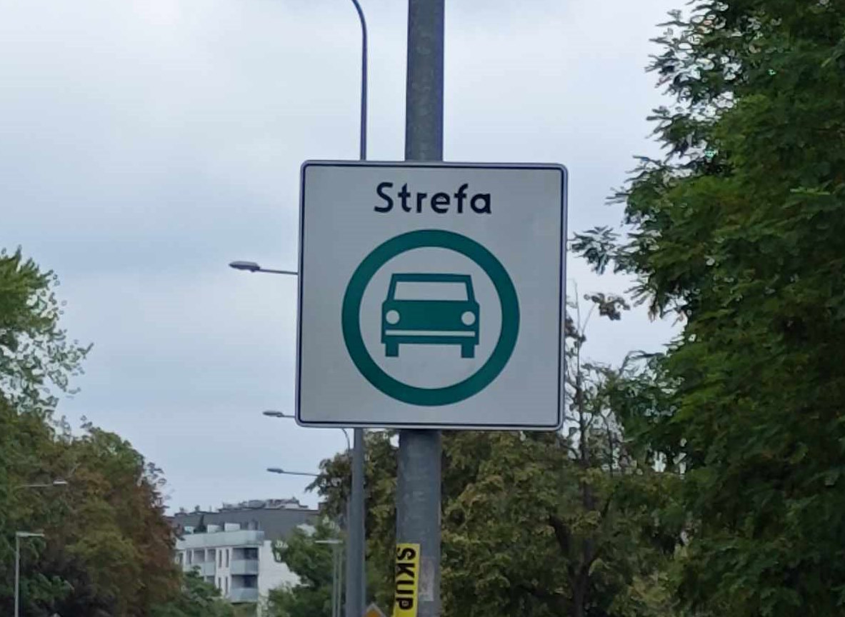 Zaczęło się. Pierwszy mandat w Strefie Czystego Transportu w Warszawie