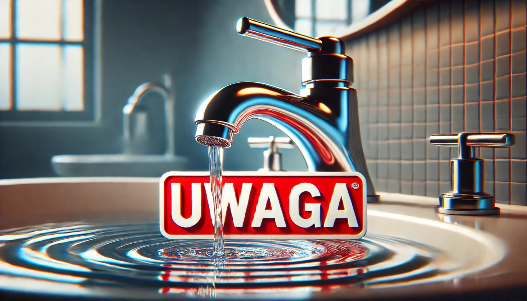 Skazona woda! Bakterie coli w kranach tysięcy mieszkańców.