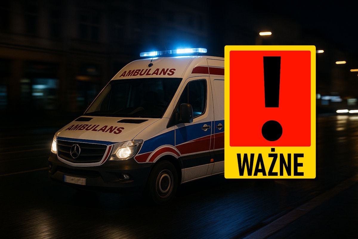 Tragiczny wypadek karetki z pacjentami. Policja potwierdza śmierć kolejnej osoby