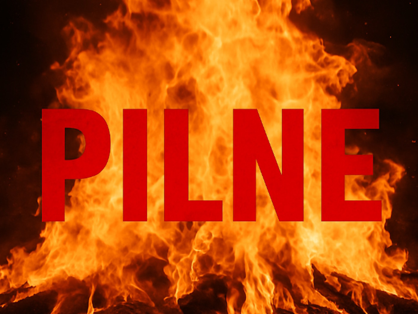 Duży pożar we Włochach. Sześć zastępów straży walczyło o zatrzymanie ognia