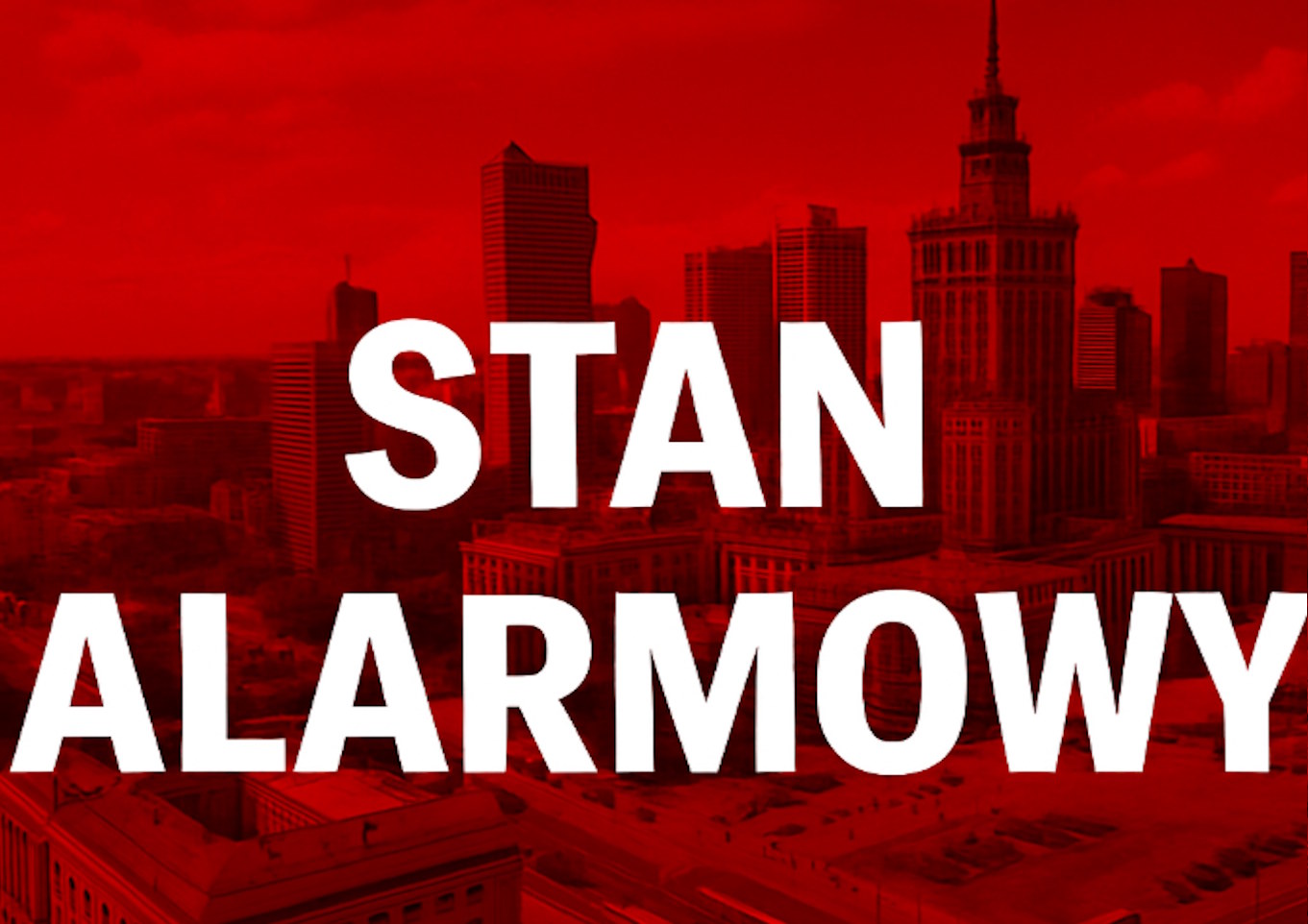 Stan alarmowy w całym kraju. Służby postawione na nogi. Uzbrojeni żołnierze, policja, zakaz wstępu do szkół, monitoring kolei i sieci