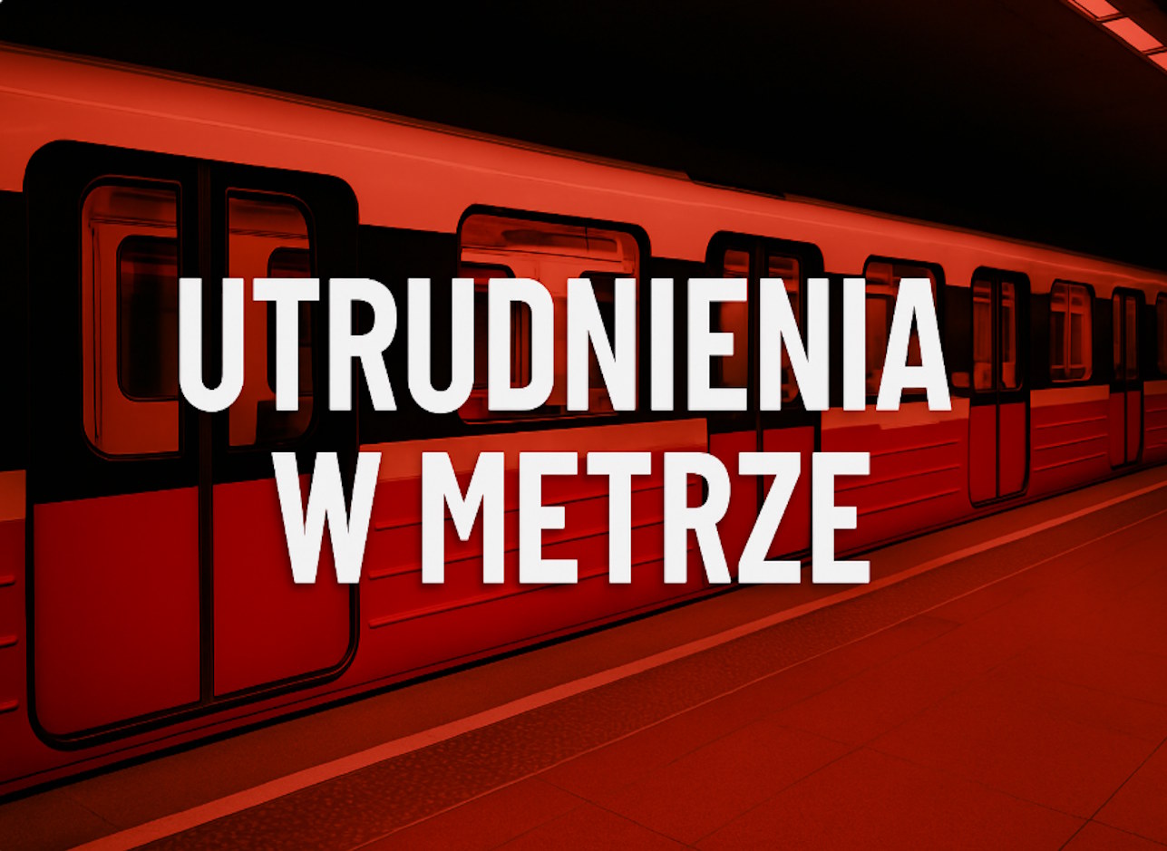 Awaria metra w Warszawie. Zamknięto pięć stacji na linii M2