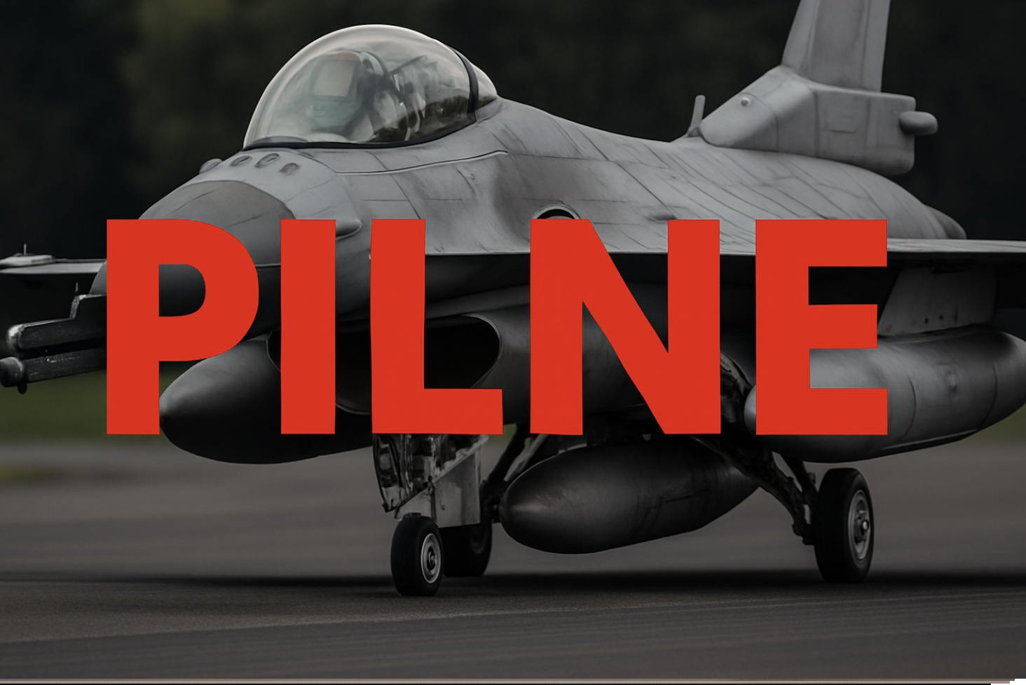 PILNE! Polskie myśliwce poderwane. Wojsko reaguje na atak Rosji