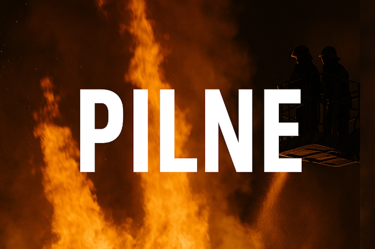 Płonie kultowe miejsce na Mazowszu. Dym widoczny z kilkunastu kilometrów